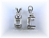 EMERALD WIRE BASKET PENDANT W/(1) ACCENT - SERIES 001-021
